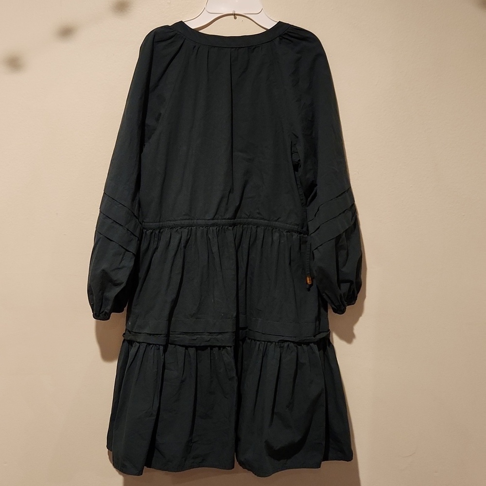 ❤️ MADEWELL CRINKLE POPLIN WRAP MINI DRESS, XXS - Picture 13 of 14